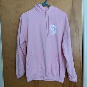 Pink 2019 Medium Sidemen Hoodie